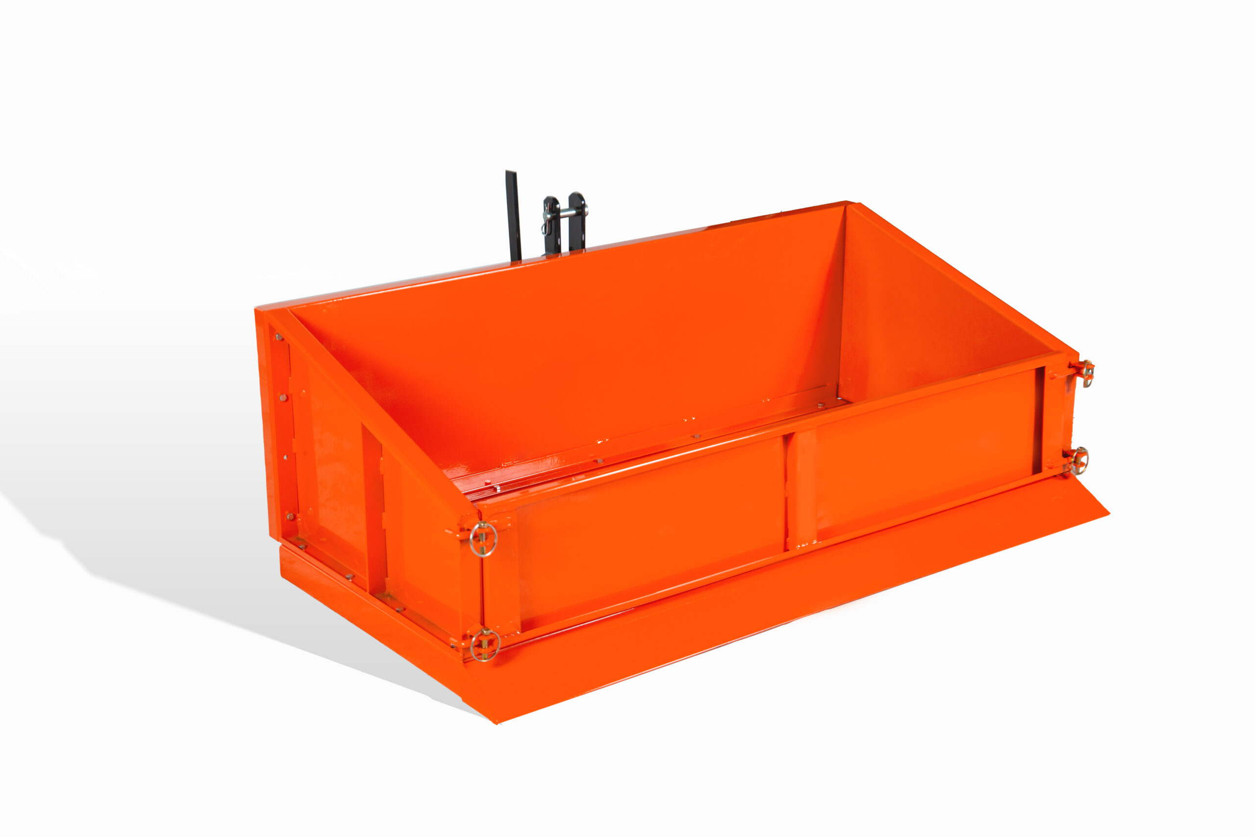 3-Point Hitch Manual Dump Box – Cat 1 Front